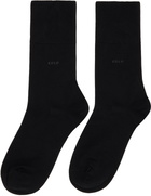 CDLP Five-Pack Black Mid Length Socks