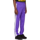 Palm Angels Purple Classic Track Pants