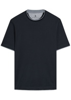 Brunello Cucinelli Cotton T-shirt Navy