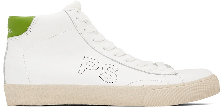 Photo: PS by Paul Smith White Glory High Sneakers