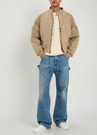Cherry Los Angeles Sun Faded Championship Padded Cotton Jacket Tan