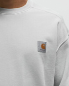 Carhartt Wip Nelson Sweat Grey - Mens - Sweatshirts