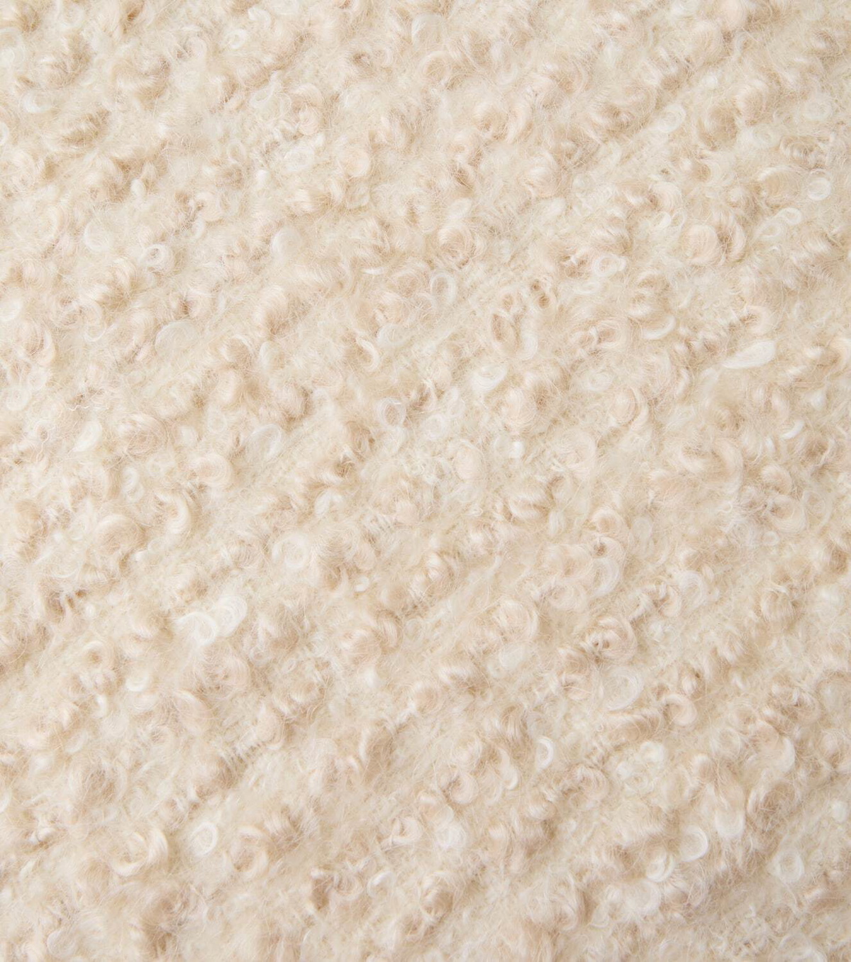 The House of Lyria Ariete wool and cotton cushion