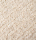 The House of Lyria Ariete wool and cotton cushion