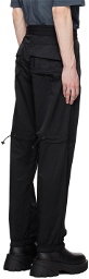 A-COLD-WALL* Black Cinch Trousers