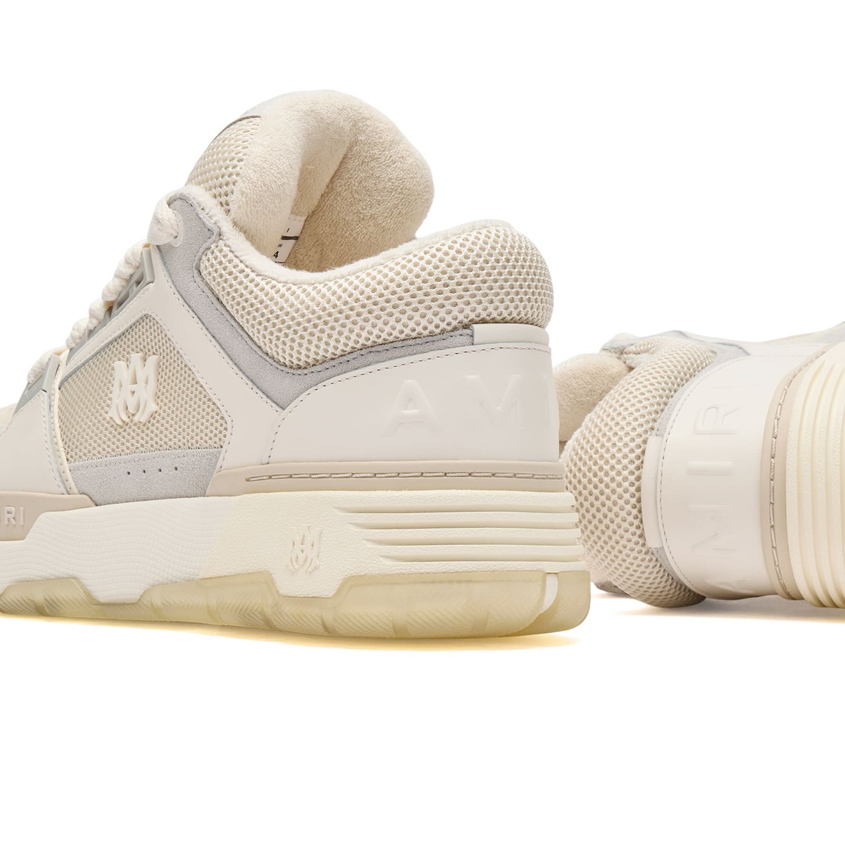AMIRI Men's MA-1 High Sneaker in Alabaster