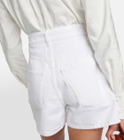 Chloé High-rise denim shorts
