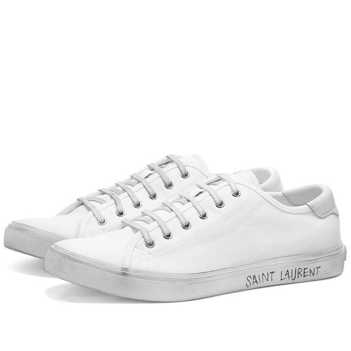 Photo: Saint Laurent Malibu Logo Sole Sneaker