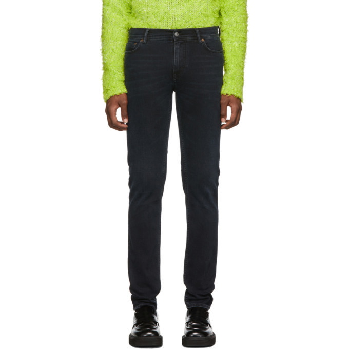 Photo: Acne Studios Navy Bla Konst North Jeans