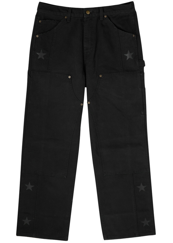 Photo: Cherry LA Star Wide-leg Carpenter Jeans Black