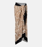 ViX Paula Hermanny Printed beach cover-up