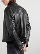 424 - HOORSENBUHS Race Leather Jacket - Black