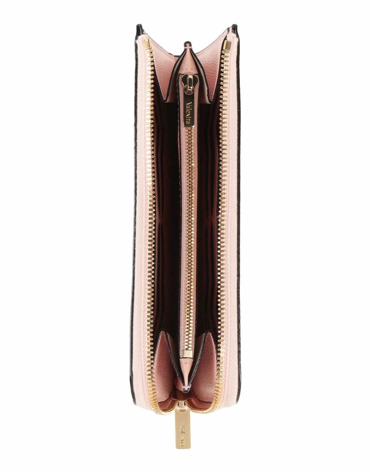 Valextra Womens Wallet Light in Pink