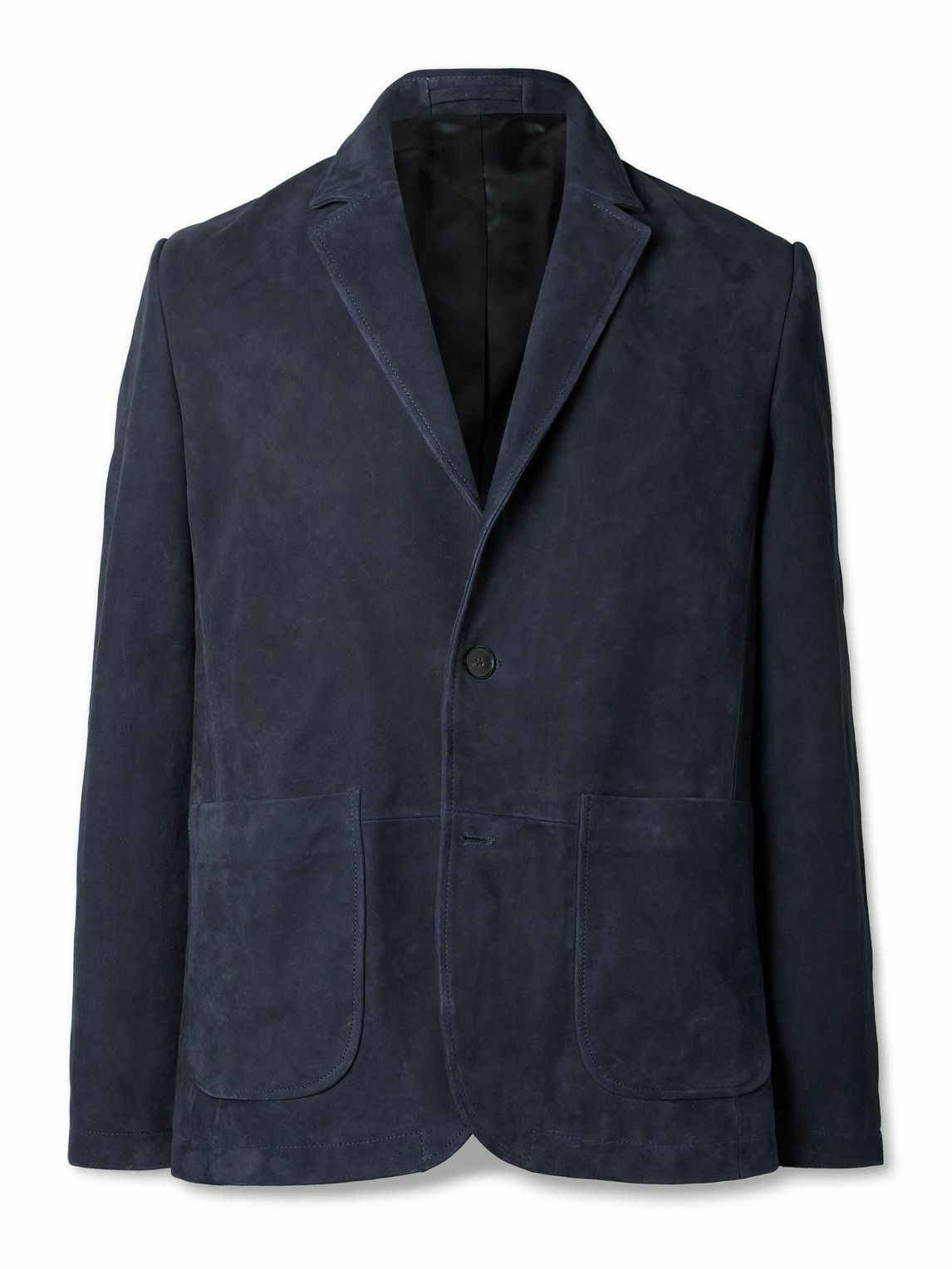 Mr P. - Suede Blazer - Blue