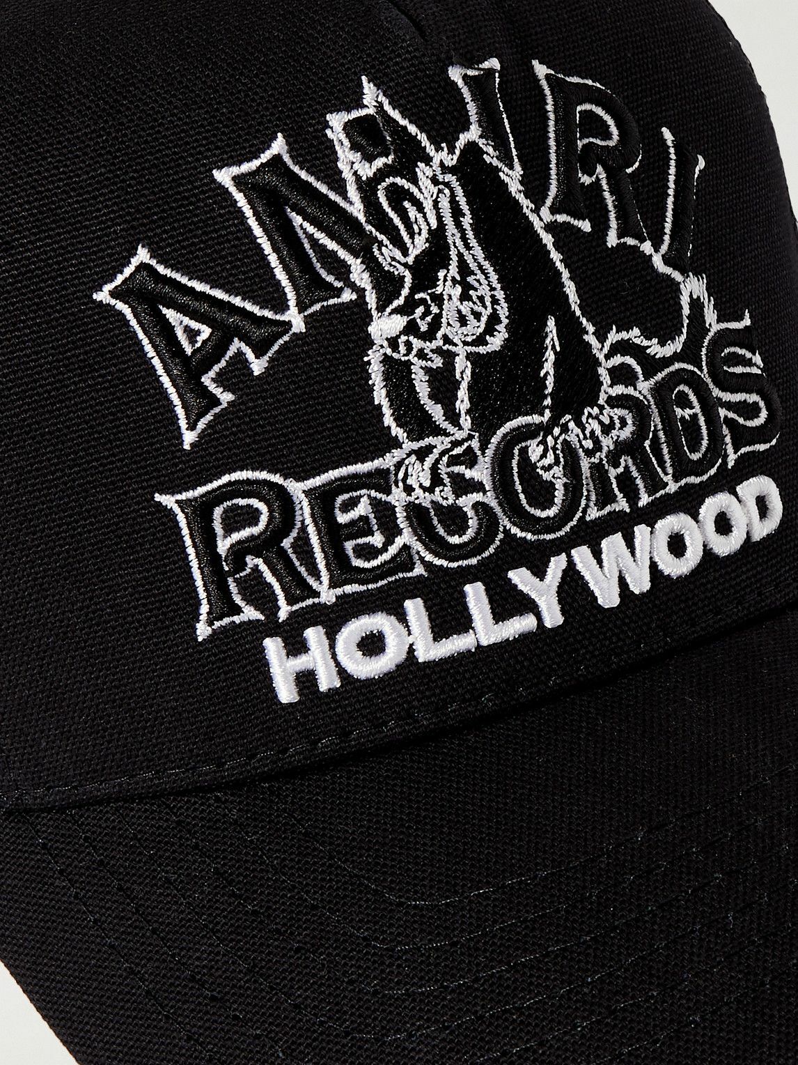 AMIRI - Logo-Embroidered Cotton-Canvas and Mesh Trucker Hat Amiri