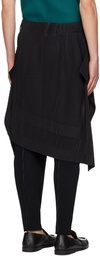 HOMME PLISSÉ ISSEY MIYAKE Gray Rectangle Skirt