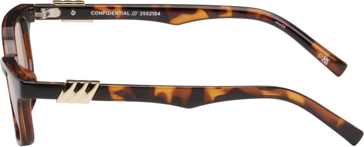 Le Specs Brown Confidential Sunglasses