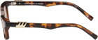 Le Specs Brown Confidential Sunglasses