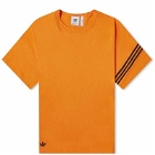 Adidas Men's Neu Classics T-Shirt in Semi Impact Orange