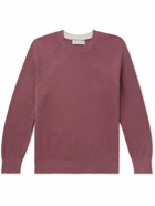 Brunello Cucinelli - Ribbed Cotton Sweater - Pink