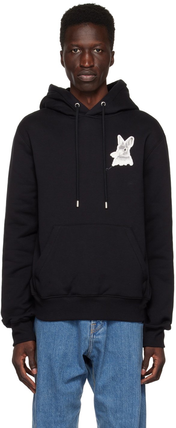 Lanvin Black Botanica Hoodie Lanvin