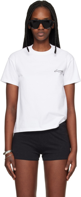 Photo: Fear of God ESSENTIALS White Classic Short Sleeve T-shirt
