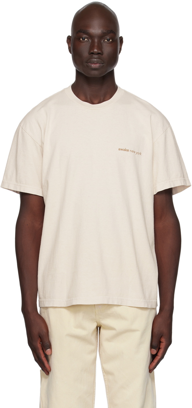 Awake NY Beige City T-Shirt Awake NY