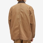 orSlow Men's Relaxed Fit Coverall Jacket in Brown