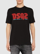 DSQUARED2 Regular Fit Logo Cotton T-shirt