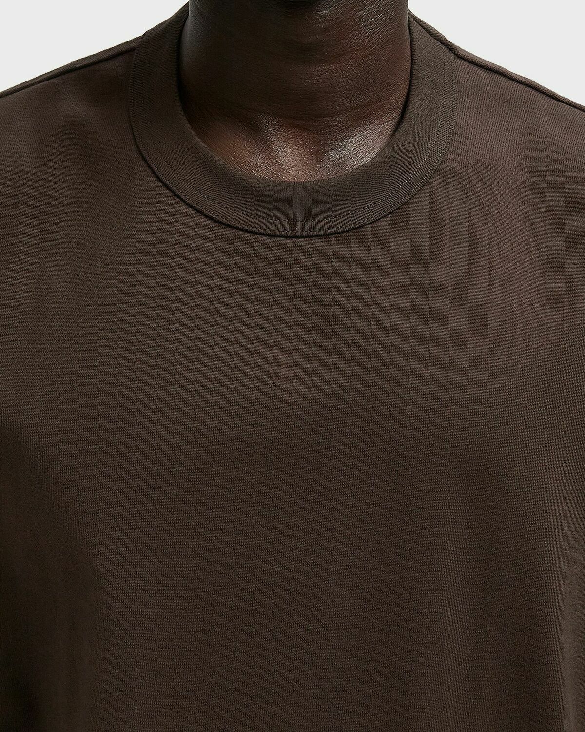Comme des Garçons Homme TEE Brown Mens Shortsleefe