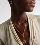 FoundRae Reverie Small 18kt gold pendant necklace with diamonds