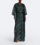 Taller Marmo Firefly sequined kaftan