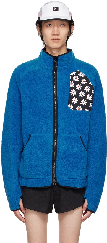 Photo: District Vision Blue Greg Sweater