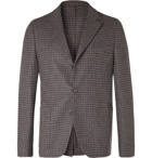 Officine Generale - Armie Houndstooth Wool Blazer - Brown