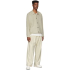 Jan-Jan Van Essche Beige Hem Pleated Trousers