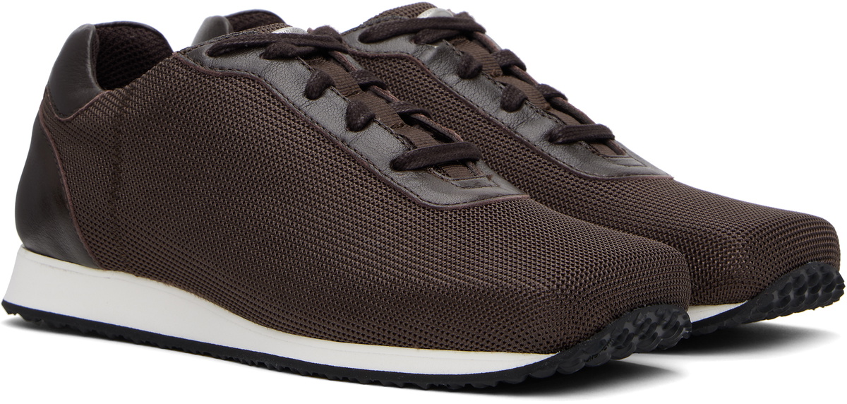 OUR LEGACY Brown Blunt Runner Sneakers