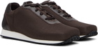 OUR LEGACY Brown Blunt Runner Sneakers