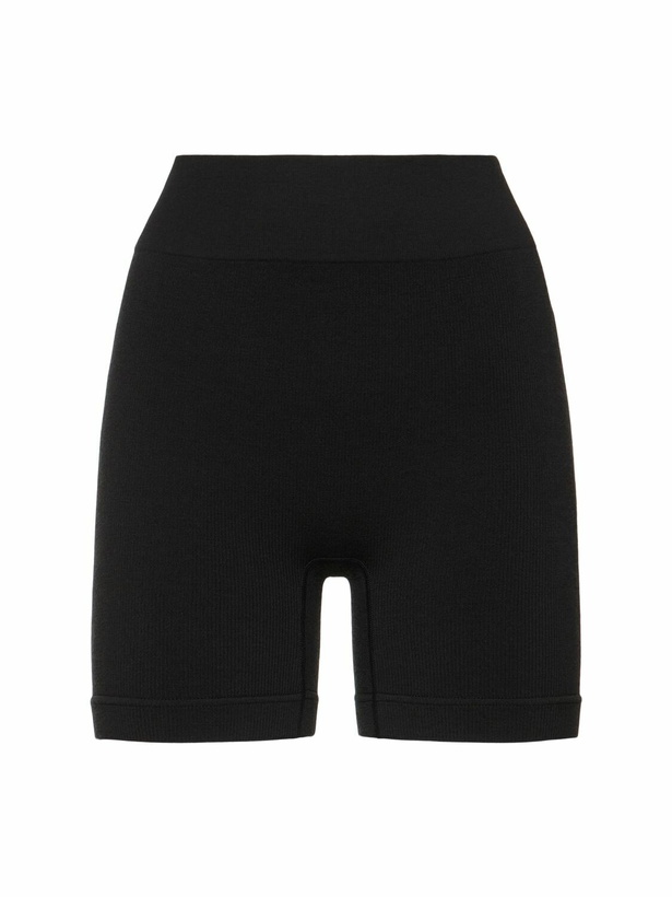 Photo: NAGNATA Classic Wool Blend Mini Shorts