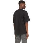 Juun.J Black Logo Sleeve-Pocket T-Shirt