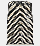 Zimmermann Halliday crochet cotton top