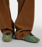 Tod's Classic suede-trimmed sneakers