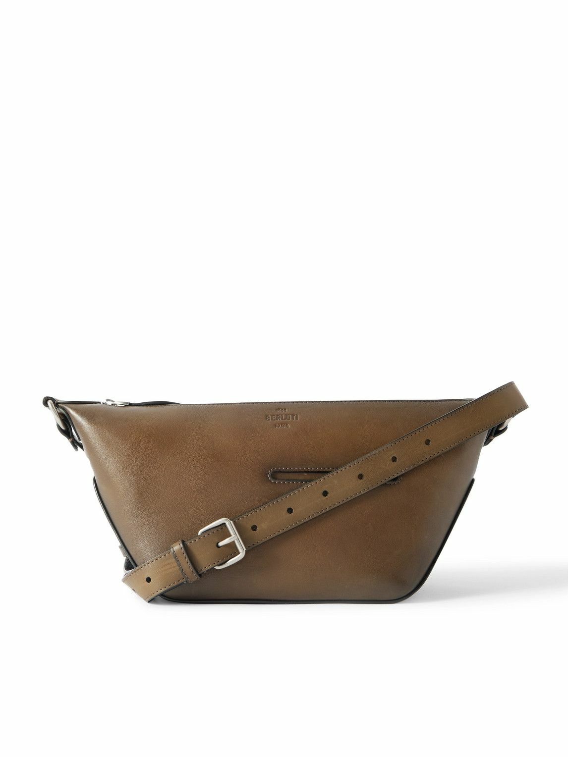 Berluti - Toujours Soft XS Venezia Leather Messenger Bag