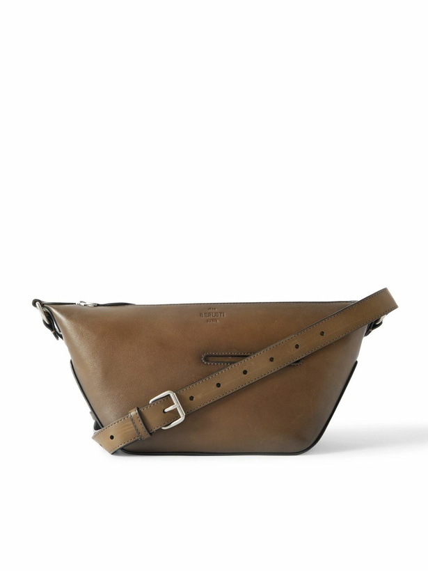 Photo: Berluti - Toujours Soft XS Venezia Leather Messenger Bag