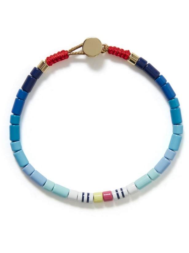 Photo: ROXANNE ASSOULIN - Color Therapy Enamel and Gold-Tone Bracelet