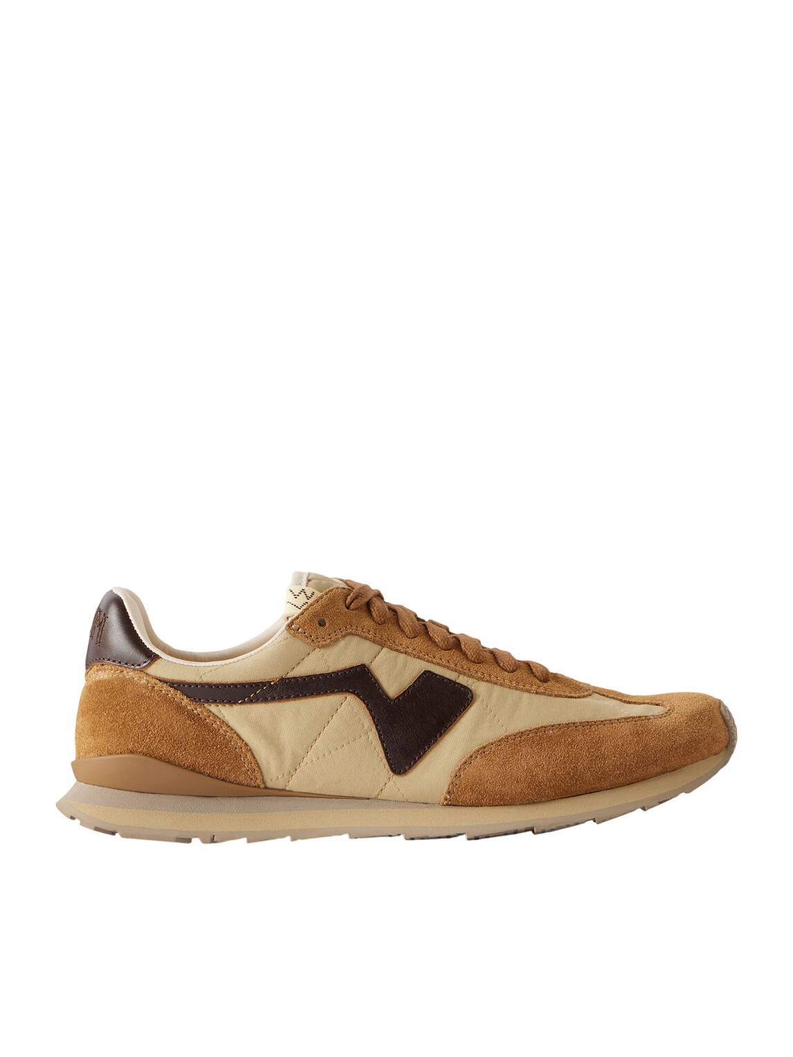 visvim - UTE Moc Trainer-Folk Suede and Mesh Sneakers - Men