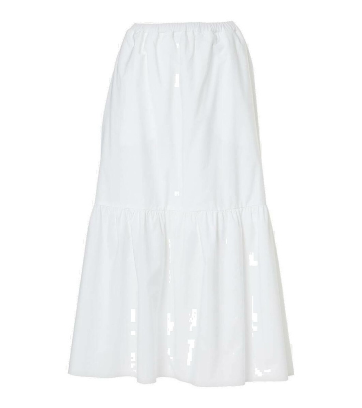 Photo: Patou Tiered cotton maxi skirt