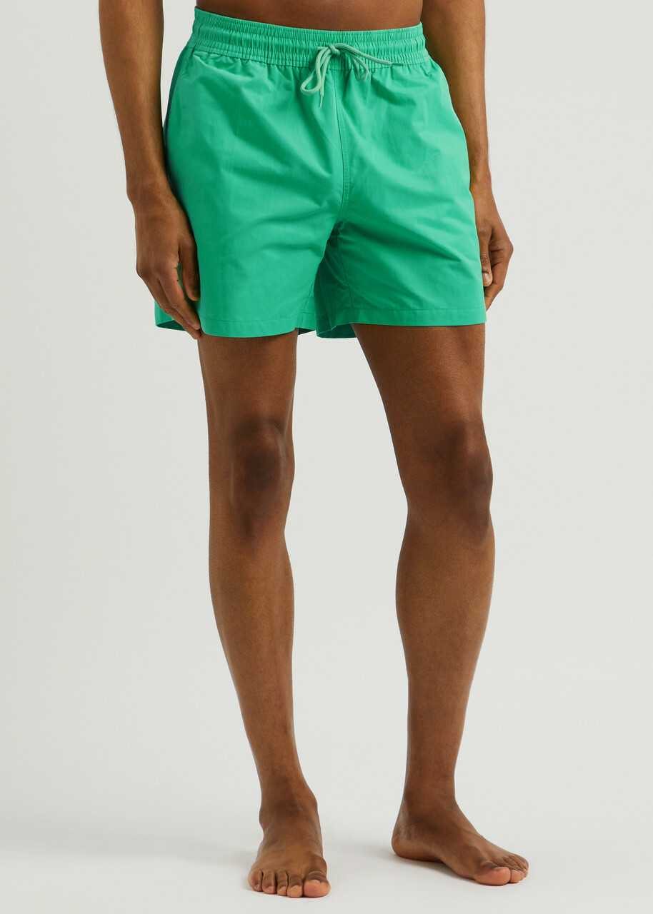 Colorful Standard Shell Swim Shorts Green