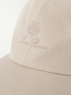 Loro Piana - Logo-Embroidered Rain System® Cotton-Blend Twill Baseball Cap - Neutrals