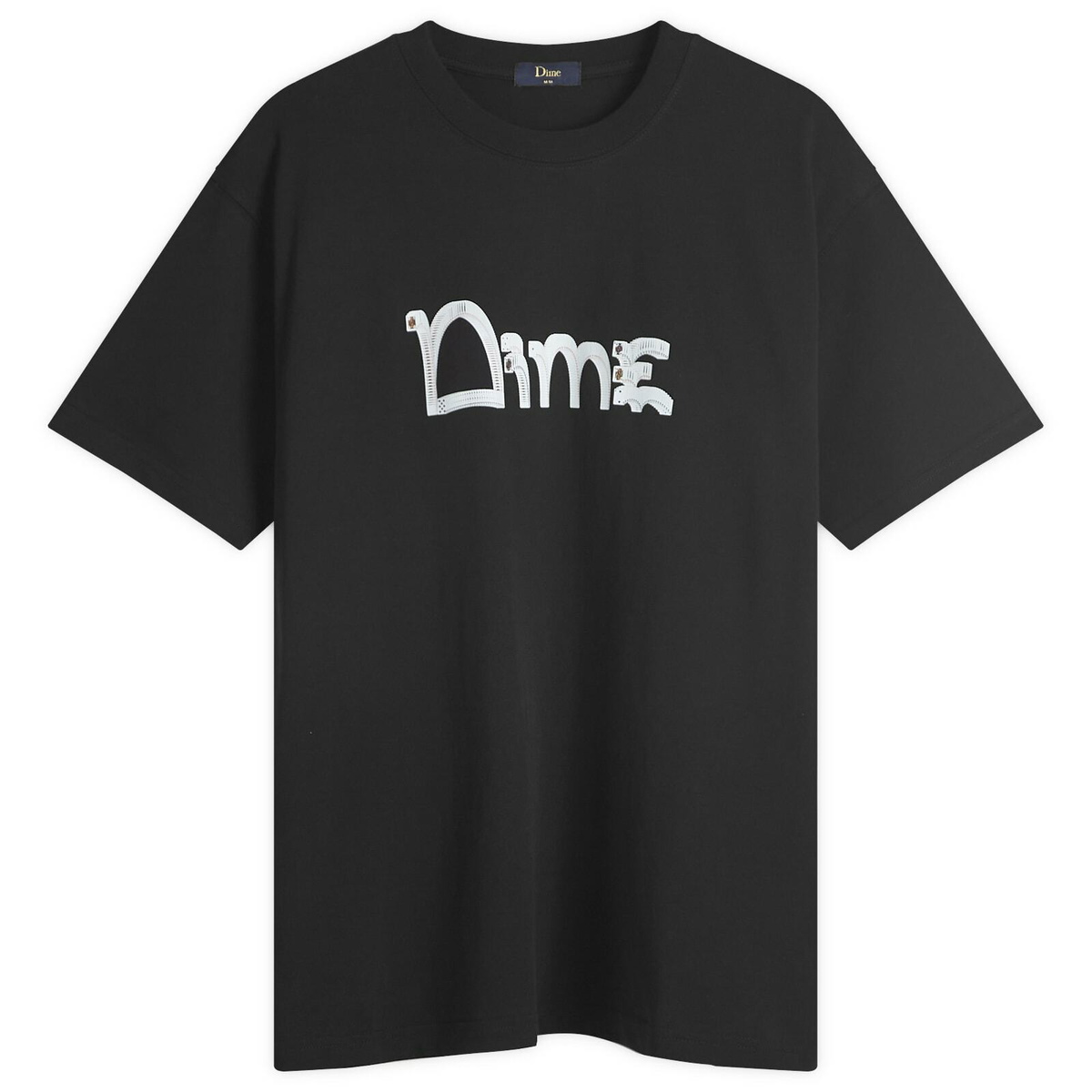 【DIME】 Winner T-Shirt / Black Dime Men's Winner T-Shirt in Black Dime