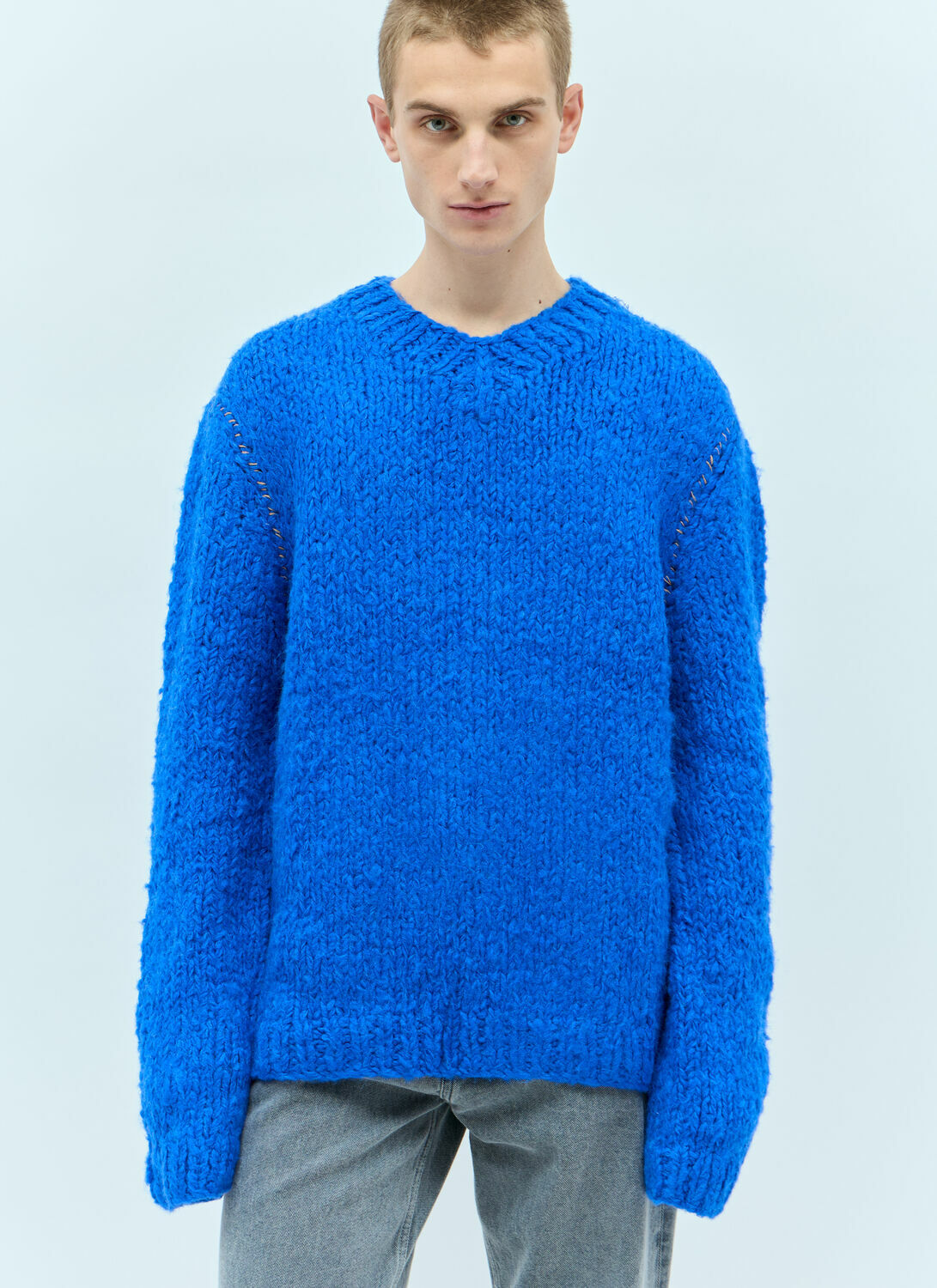 Acne Studios Knitted Alpaca Mix Sweater